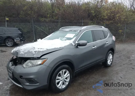 2014 Nissan Rogue Sv из США, поврежденный, VIN 5N1AT2MV6EC840038